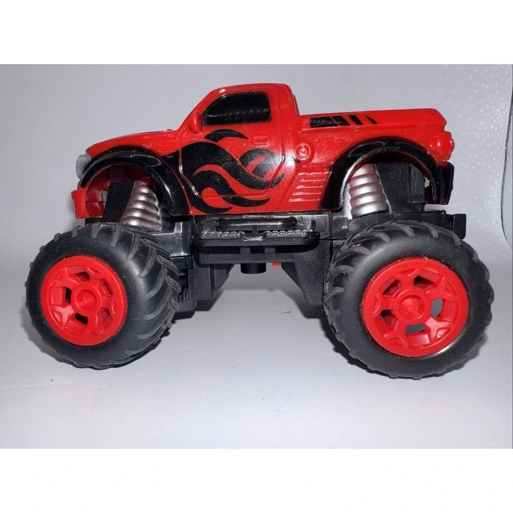 MAX 4 x‎ 2 4X4 Pickup Monster Friction Truck Y. X. toys 987 red